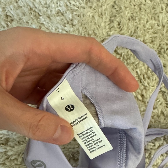 Lululemon Energy Lavender Sports Bra NWT - Picture 5 of 5